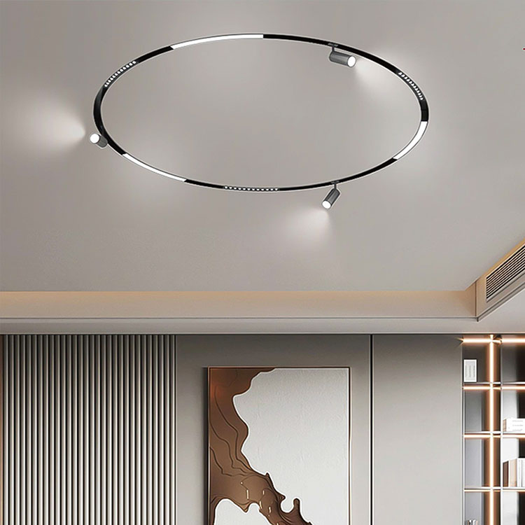 Napa Lampu Trek Magnetik Bunder Dadi Pilihan Ideal kanggo Desain Lampu Arsitektur Modern